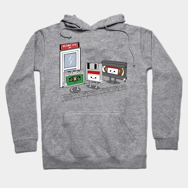 Employment Office Hoodie by Melonseta